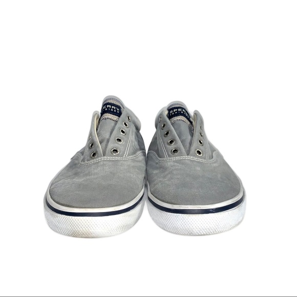 Sperry Halyard CVO Salt Washed Laceless Sneakers - Picture 5 of 10